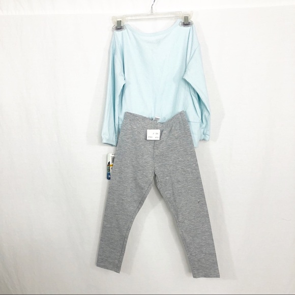 NEW Disney Moana Girls 2 Piece Set Top and Leggings Pants, Size 3T, Blue Gray - Picture 3 of 7